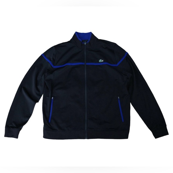 Lacoste Other - Lacoste Sport Men’s Sweater Black/Blue Size 8 XXL